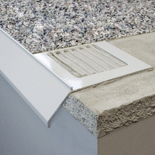 Balkonwinkelprofil DURABAL BT 11 Aluminium eloxiert silber 11+36+25mm 300cm