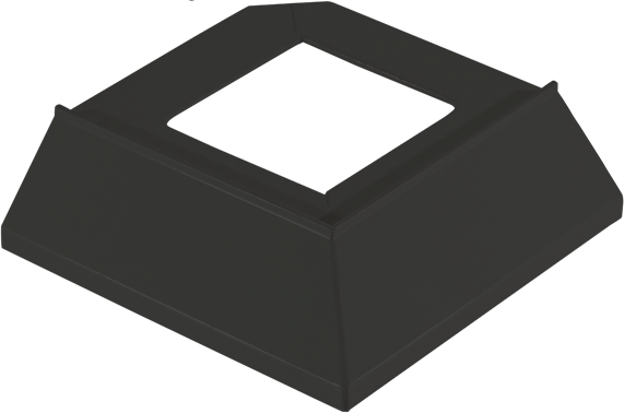 Pièce d'angle DURAL DURABAL BT 11 aluminium revêtu par poudre anthracite RAL 7016 72mm