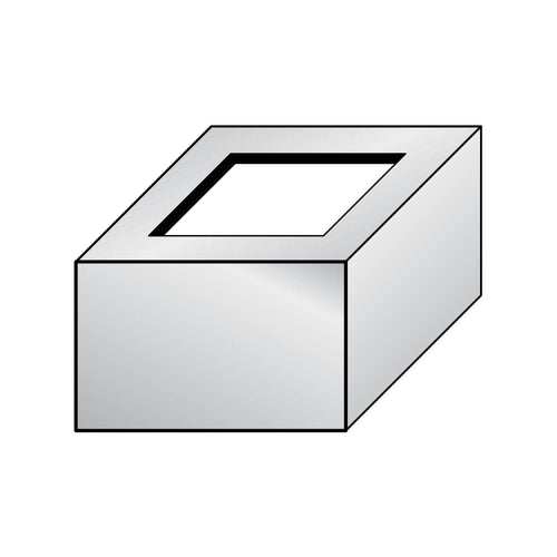 DURAL corner piece DURABAL BW stainless steel (V2A/304) silver natural 95mm 300cm