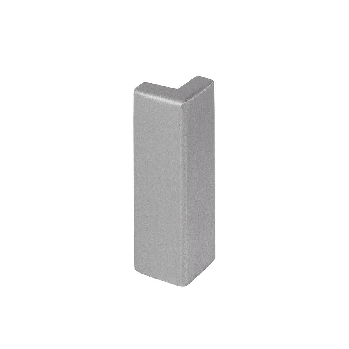Angle extérieur DURAL DURABAL BO Aluminium thermolaqué gris platine RAL 7036 40mm 8mm