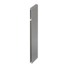 Innenecke DURABAL BO Aluminium pulverbeschichtet platingrau RAL 7036 100mm