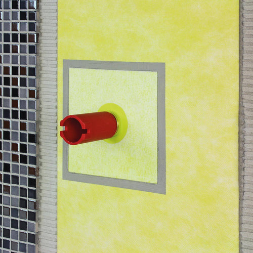 Dichtmanschette Wand DURABASE WP gelb 120mm Karton a 25 Stück