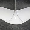 DURAL Angle extérieur DURACOVE HK métal coulé sous pression revêtu par poudre blanc 28mm