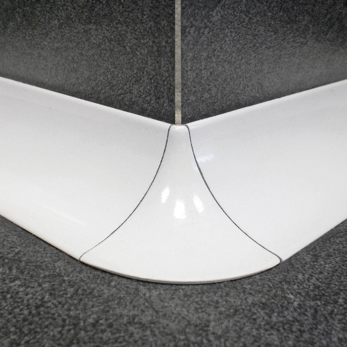 DURAL Angle extérieur DURACOVE HK métal coulé sous pression revêtu par poudre blanc 28mm