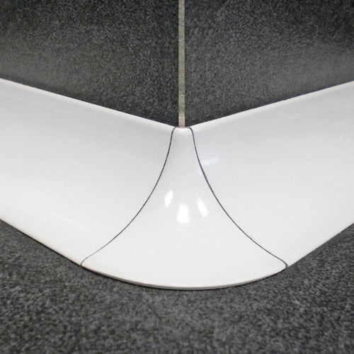 DURAL Angle extérieur DURACOVE HK métal coulé sous pression revêtu par poudre blanc 28mm