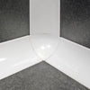DURAL inside corner DURACOVE HK die-cast metal powder-coated white 28mm