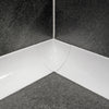 DURAL inside corner DURACOVE HK die-cast metal powder-coated white 28mm