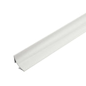 Sanitärprofil DURACOVE HK Aluminium pulverbeschichtet weiß 28mm 250cm