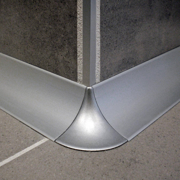 DURAL Angle extérieur DURACOVE HK métal coulé sous pression anodisé argent 28mm