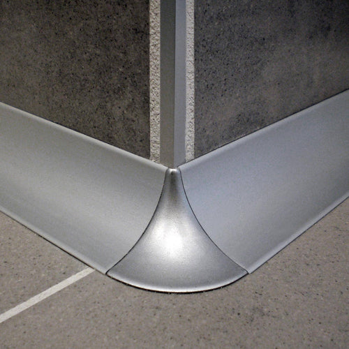DURAL Angle extérieur DURACOVE HK métal coulé sous pression anodisé argent 28mm