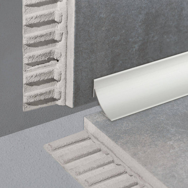 Hohlkehlprofil DURACOVE HK Aluminium eloxiert silber 28mm 250cm