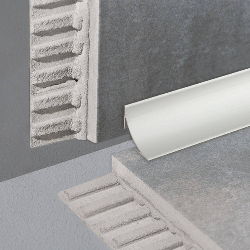 Hohlkehlprofil DURACOVE HK Aluminium eloxiert silber 28mm 250cm