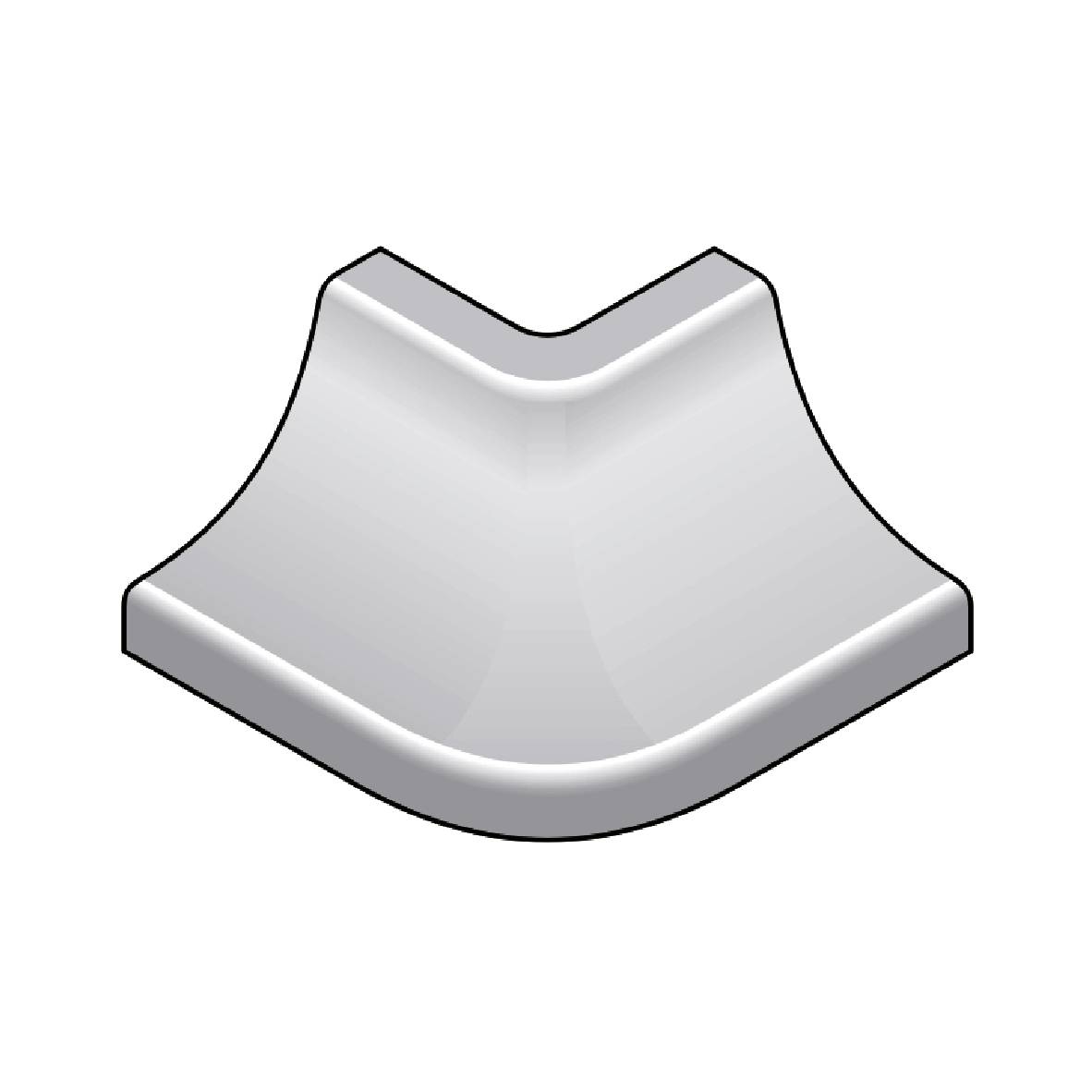 Außenecke DURACOVE DB Edelstahl (V2A/304) natur 12mm