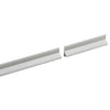 Sanitärprofil DURACOVE ZK PVC grau 3mm 183cm