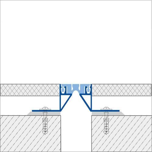 DURAL dilatatie- en bewegingsvoegprofiel DURAFLEX BP aluminium 50mm 300cm