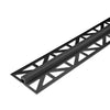 Dehn- und Bewegungsfugenprofil breite gelochte Schenkel DURAFLEX PVC PVC schwarz 12,5mm 250cm