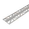 Dehn- und Bewegungsfugenprofil DURAFLEX PVC PVC grau 10mm 250cm