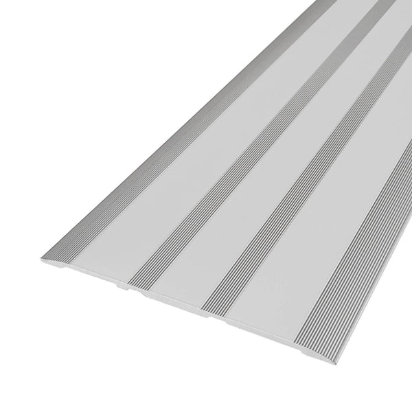 Profilé de recouvrement DURAL percé d'un côté DURAFLEX KA aluminium anodisé argent anodisé 4mm 250cm