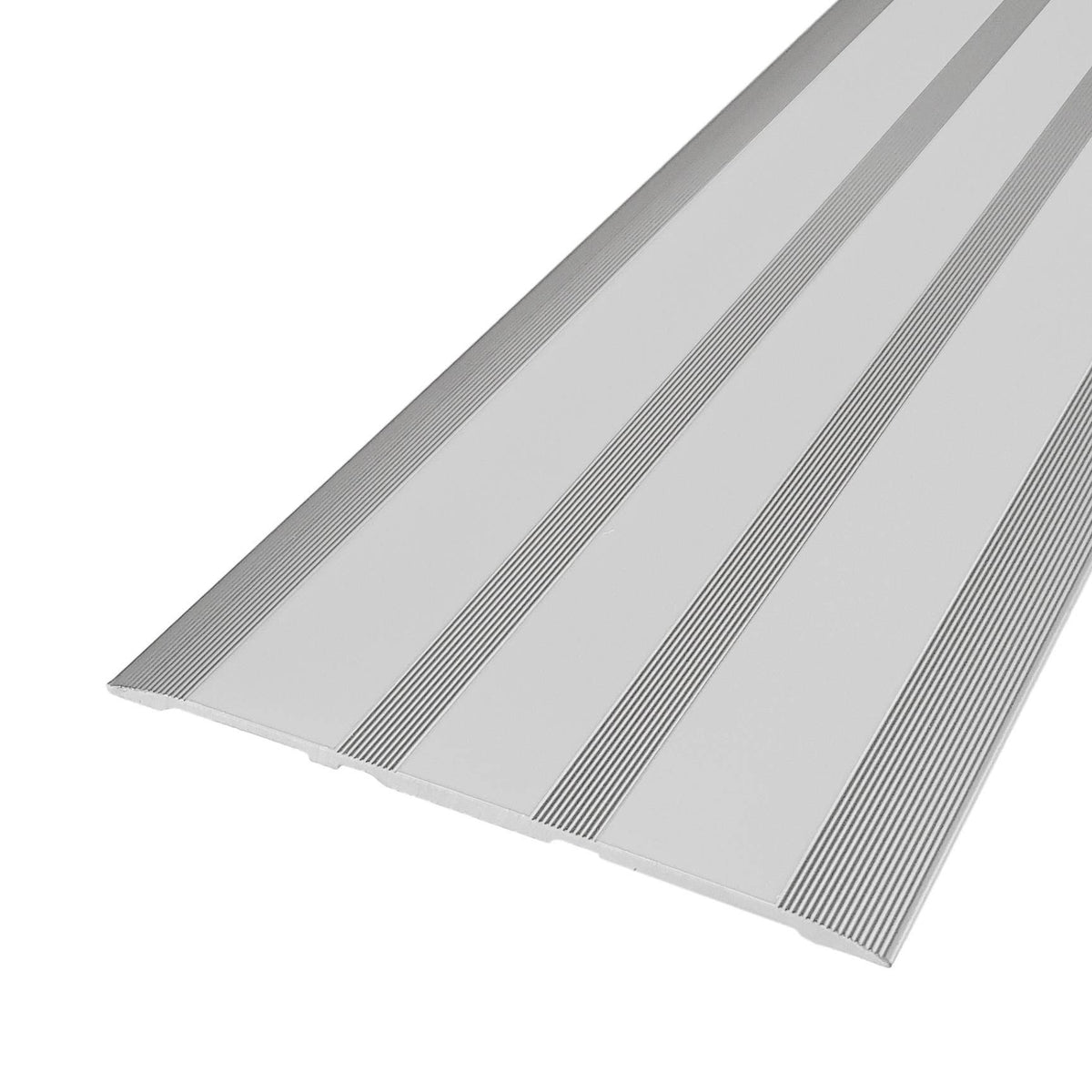 Profilé de recouvrement DURAL percé d'un côté DURAFLEX KA aluminium anodisé argent anodisé 4mm 250cm