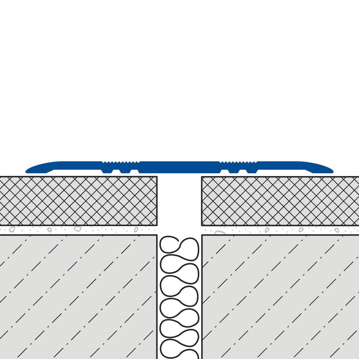 Abdeckprofil DURAFLEX KA Aluminium natur silber 4mm 250cm