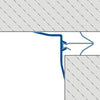 DURAL version d'angle Profilé de recouvrement version d'angle DURAFLEX KF aluminium anodisé argent 300mm 300cm