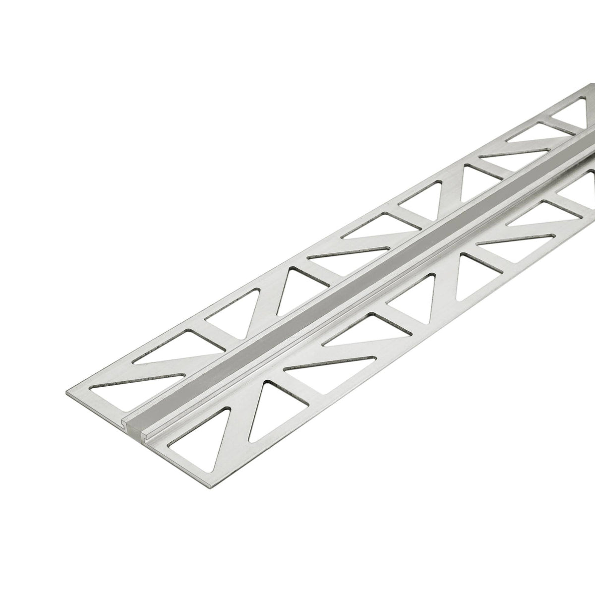 Profilé de joint de dilatation et de mouvement DURAL DURAFLEX METALL aluminium gris 30mm 250cm