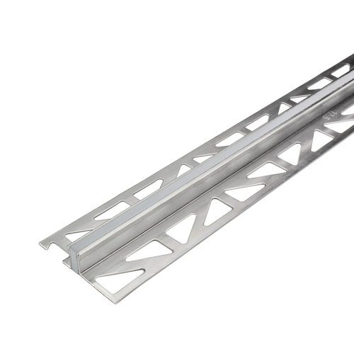 Profilé pour joints de dilatation et de mouvement DURAL DURAFLEX METALL acier inoxydable (V2A/304) gris 4mm 250cm