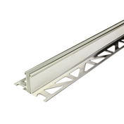 DURAL dilatatie- en bewegingsvoegprofiel DURAFLEX METALL RVS (V2A/304) grijs 25mm 250cm