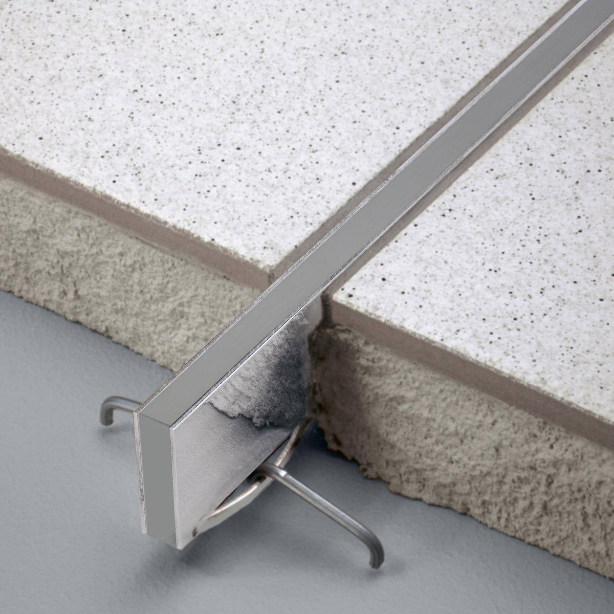 Profilé de joint de dilatation et de mouvement DURAL DURAFLEX TL aluminium gris 50mm 250cm