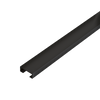 Kantenschutzprofil DURALIS Aluminium pulverbeschichtet schwarz matt 8mm 250cm