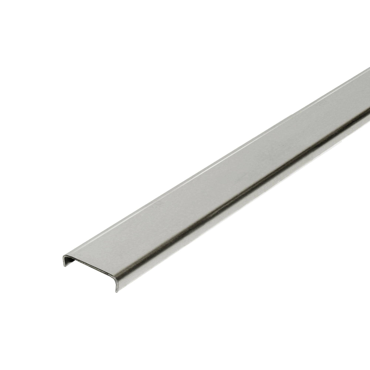 Listelliprofil DURALIS Edelstahl (V2A/304) poliert mit Schutzfolie 6mm 250cm
