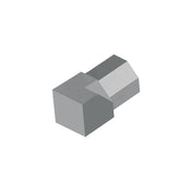 Innenecke DURAPLUS DIAMOND Metalldruckguss pulverbeschichtet betongrau RAL 0006500 11mm
