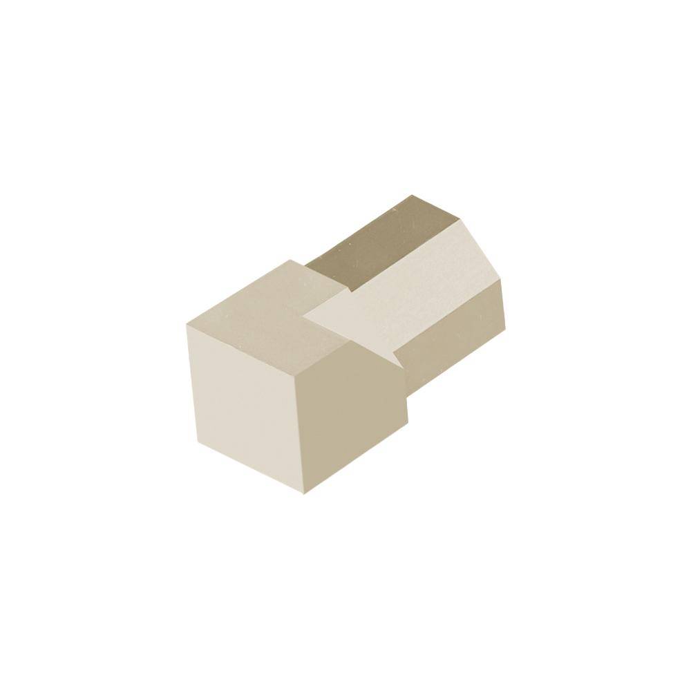 Innenecke DURAPLUS DIAMOND Metalldruckguss pulverbeschichtet sand RAL 0808005 9mm