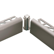 DURAL Angle intérieur DURASTEP DP Aluminium titane poli fin 11mm