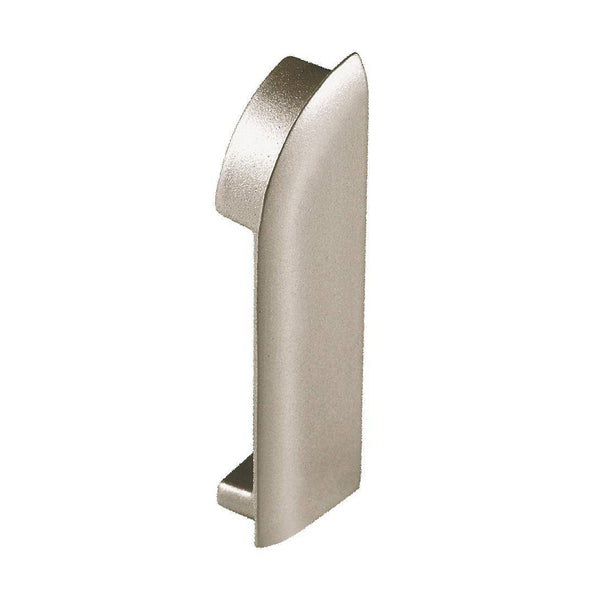 DURAL eindkap rechts DURASTEP DP gegoten metaal geanodiseerd titanium 11mm