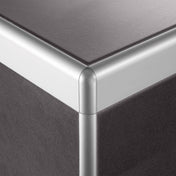 DURAL Angle extérieur DURASTEP DP métal coulé sous pression anodisé argent 9mm