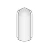 Außenecke DURASTEP DP Metalldruckguss eloxiert silber 11mm
