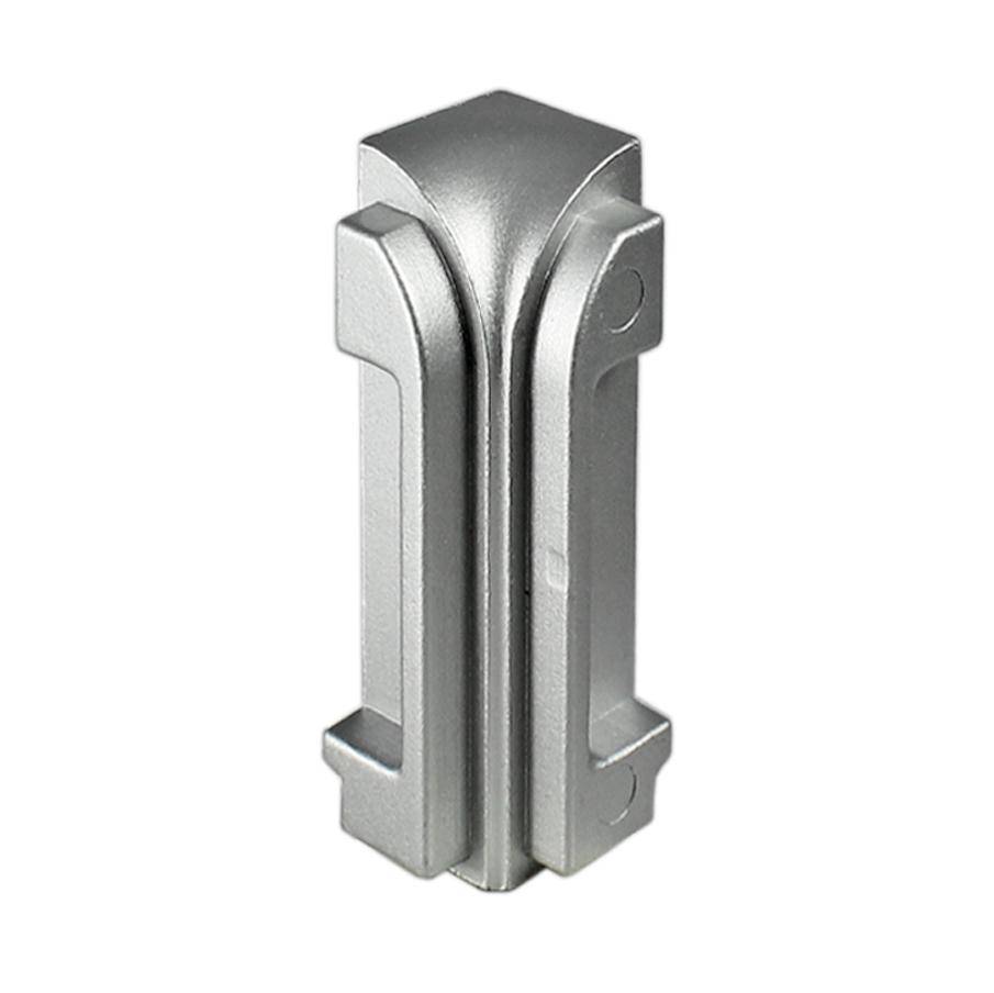Innenecke DURASTEP DP Metalldruckguss eloxiert silber 11mm