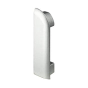 DURAL end cap left DURASTEP DP metal die-cast anodized silver 9mm