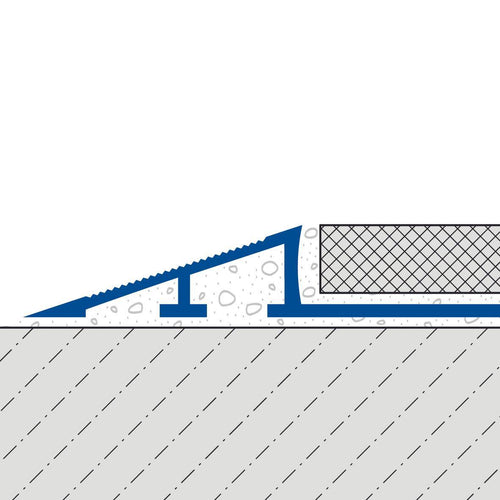 Profilé de compensation DURAL DURATRANS aluminium anodisé argent 11mm 250cm
