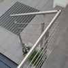 Fertigmatten Rips DURAWAY STANDARD Aluminium schwarz (33) 80x60cm 10mm