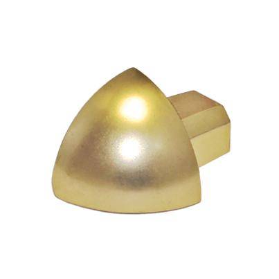 Außenecke DURONDELL Aluminium hochglanzeloxiert gold 10mm