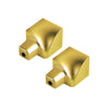 Innenecke DURONDELL Aluminium hochglanzeloxiert gold 10mm