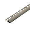 DURAL Profilé en quart de cercle DURONDELL Aluminium anodisé brillant brossé titane 8mm 250cm