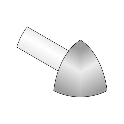 Innenecke DURONDELL Aluminium pulverbeschichtet sand RAL 0808005 12,5mm