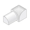 Innenecke DURONDELL Aluminium pulverbeschichtet weiß 12,5mm