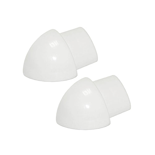 Außenecke DURONDELL Aluminium pulverbeschichtet weiß 10mm