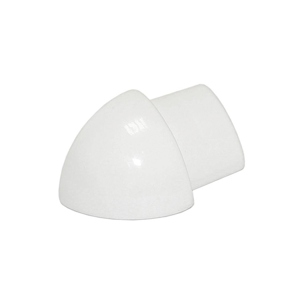 Außenecke DURONDELL Aluminium pulverbeschichtet weiß 10,03mm