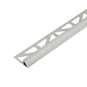 Viertelkreisprofil DURONDELL PVC silbergrau 8mm 250cm