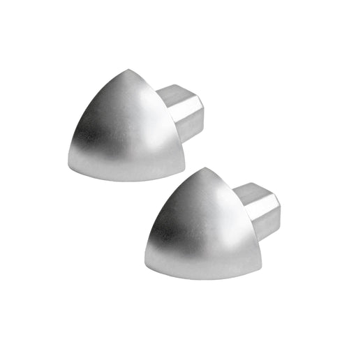 DURAL Angle extérieur DURONDELL aluminium anodisé argent 12,5mm